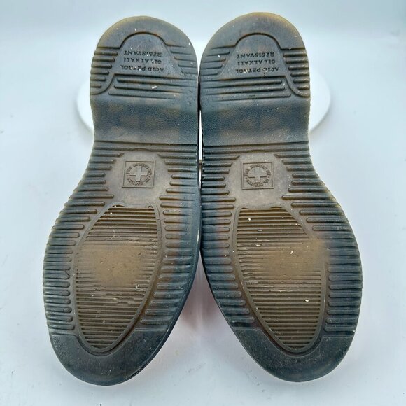 Dr Martens Emmeline Women Size 5 Brown Oak Leather Oil Resistant Ankle Boot - Picture 8 of 11